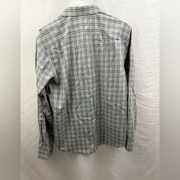 Untuckit Mens Slim Fit Button Down/Up Shirt Size Large Striped - Picture 4 of 5